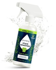 Puracy Stain Remover Spray, Natural Based Travel and Laundry Stain Cleaner for