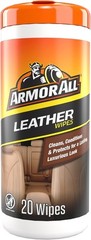 Advanced Leather Cleaner Wipes – 20 Count – Protect Against Spills & Fading