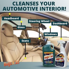 Powerful 1 Gal Car Cleaner & Degreaser – Citrus Bug Tar Remover, Non-Corrosive