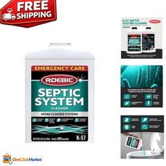 32oz Emergency Septic Cleaner: Restores Clogged Systems Safely and Effectively
