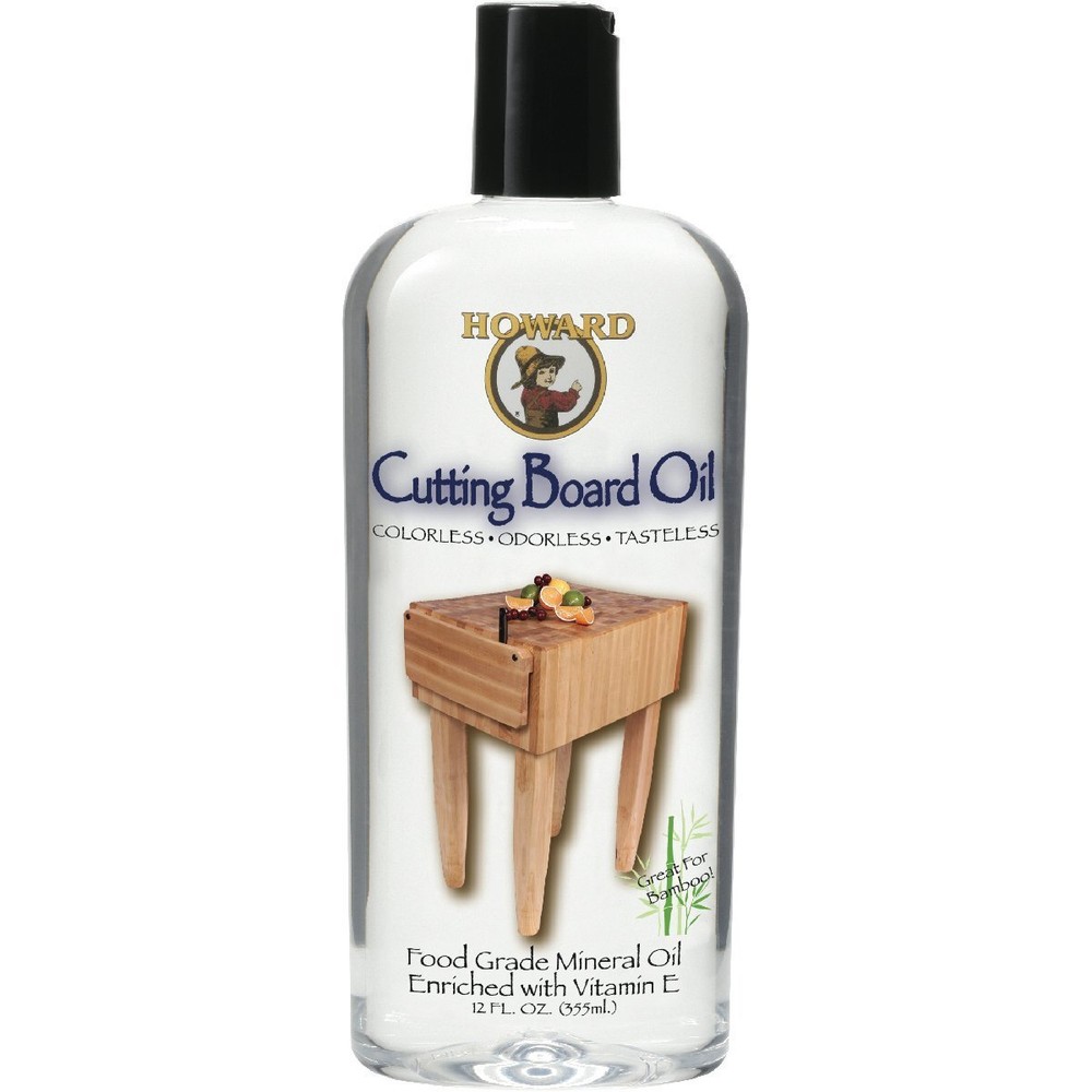 Howard Products BBB012 Cutting Board Oil 12 oz