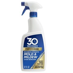30 SECONDS Pro Mold and Mildew Stain Remover | Scrub Free | Brighter Results Ins
