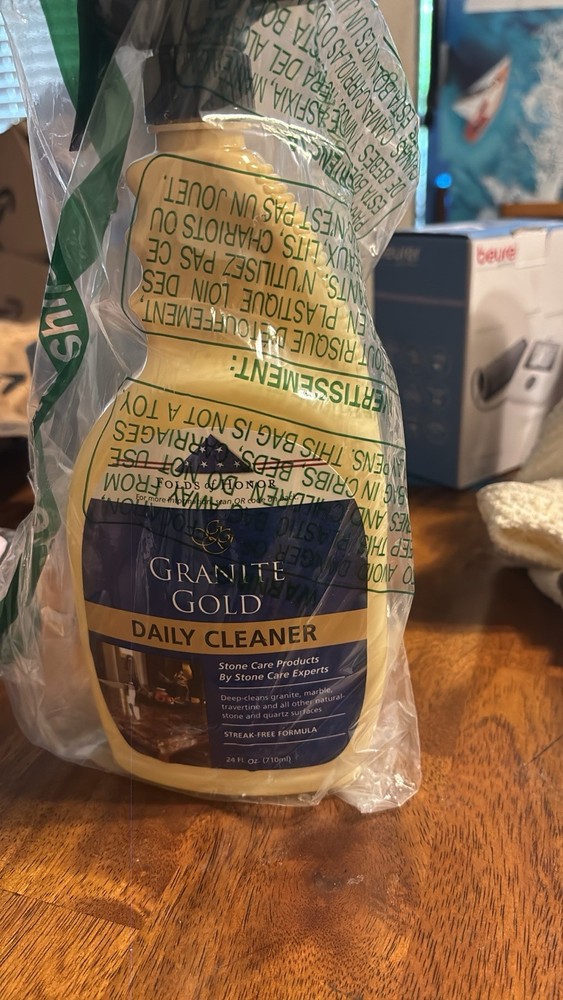 Granite Gold Daily Cleaner Spray for Stone Streak-Free Formula 24 fl oz