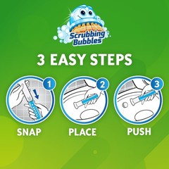 Scrubbing Bubbles Fresh Gel Toilet Bowl Cleaning Stamps, Helps Keep Toilet Cl…