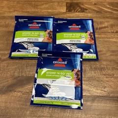 Bissell Stomp N Go Pet Stain Lifting Pads Oxy 3 Packs Brand New Sealed