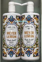 (2-Pk) Kitchen & Co ~ MEYER LEMON Essential Oil DISH SOAP Wash 946ml MADE IN USA