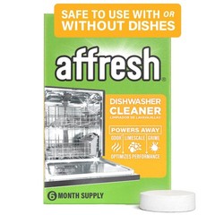 Affresh Dishwasher Cleaner, Helps Power Away Odor 6 Count (Pack of 1), Other