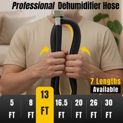 13FT Dehumidifier Drain Hose with 3/4 Inch FHT Leak-Proof and Rust-Resistant …