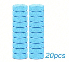 20pcs Automotive Windshield Cleaning Sheets, Concentrated Multi-Functional Fluid