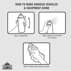 ZEP Original Bike Spirits Aerosol Spray Cleaner Polish, 14 oz (Choose Quantity)