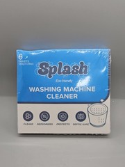 {D26} Splash Spotless Washing Machine Cleaner Deep Cleaning All Washers 6 Tabs