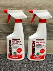 Oreck Professional Full Release Spot & Stain PreCleaner Two 16 oz Bottles – New!