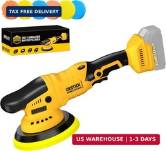 Cordless Buffer Polisher for Dewalt 20V Battery (No Battery), 7500RPM | 6-Speed