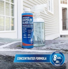 Professional EasyGlide Glass Cleaner 12 oz – Ammonia-Free Streak-Free Formula