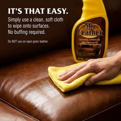 Cleaner and Conditioner – Safe for All Leather & Vinyl – Hydrate and Shine wi…
