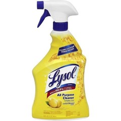12x Lysol All Purpose Cleaner Lemon Spray Bottle Surface Home Hygiene Bulk 32oz