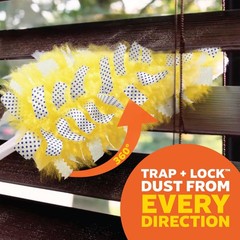 Swiffer Duster Kit with 3 ft Extendable Handle, Heavy Duty Dusting Starter Kit.