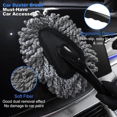 10PCS Car Detailing Cleaning Kit Interior Cleaner, Car Detailing Brushes, Car Du