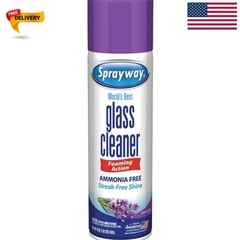 All-Purpose Lavender Glass Cleaner – 19 Oz Biodegradable Formula, Ammonia Free