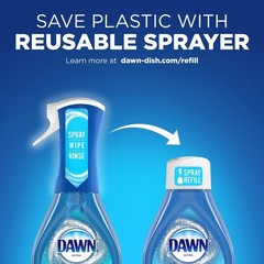 Dawn Platinum Powerwash Dish Spray, Dish Soap Liquid, Fresh Scent Bundle 1 Spray
