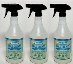 3 PACK- LA’s Totally Awesome Plant-Based Cleaner Removes Grease & Grime 24 Oz
