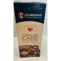 Guardsman Furniture Care Starter Kit Wood Polish Leather Wipes Dusting Cloth Set