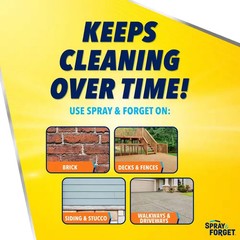 1 Gallon Ready-to-Use House & Deck Cleaner with Nested Spray Trigger