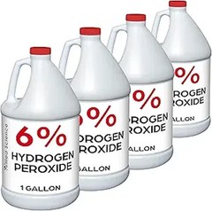 Allied Science 6% Hydrogen Peroxide, Food Grade H202 and Water – 4 Gallons