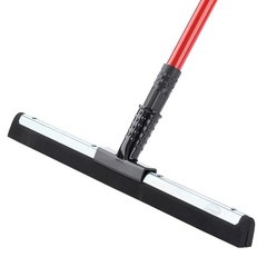 Libman 20″ Rubber Flex Blade Floor Squeegee Red Steel Handle