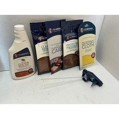 Guardsman Furniture Care Starter Kit Wood Polish Leather Wipes Dusting Cloth Set