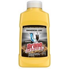 3 pack) Hair Buster Gel Drain Clog Remover, Commercial Line, 16 fl oz
