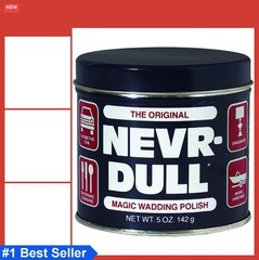 Metal Polish 5 Ounce Cotton Wadding Tarnish Remover for All Metals