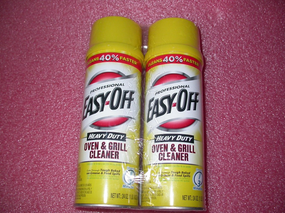 Easy off Heavy Duty Oven and Grill Cleaner, 48 Ounce 2 X 24 OZ.