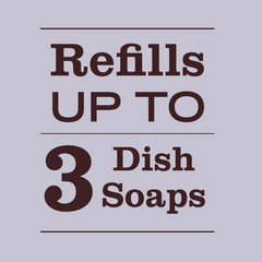 Liquid Dish Soap Refill, Rain Water, 48 fl. oz