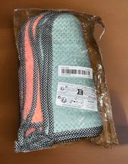 Set of Ten coral fleece dish cloths or wash cloths with hanging tag 9.8 Inches