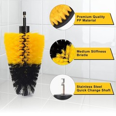 18 Pack Drill Brush Attachment Set, Power Cleaning Scrub Brushes for Drill, E…