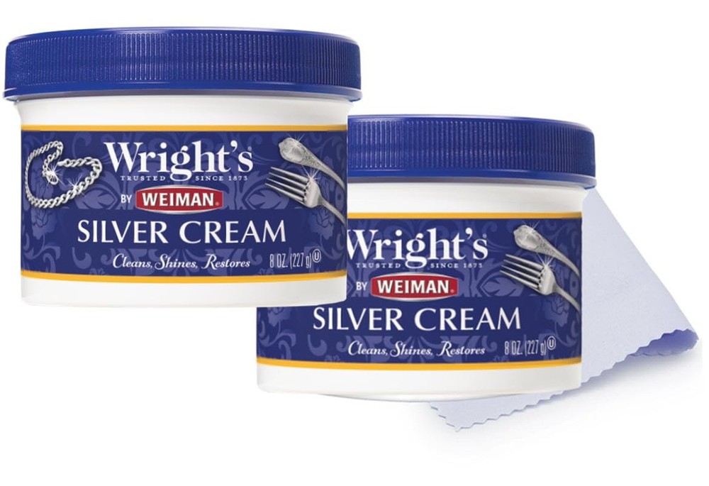 by Weiman Silver Cleaner and Polish Cream – Gently Clean and Remove Tarnish w…