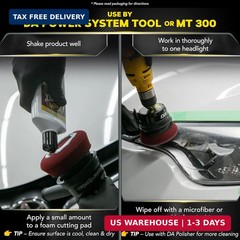 Meguiar’s PlastX Clear Plastic Polish, Fast & Easy Clear Plastic Restorer for He