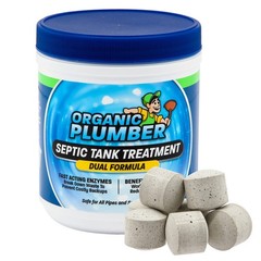 Septic Tank Cleaner Treatment, Bacteria x Natural Enzyme Flushable Bio Tabs, …