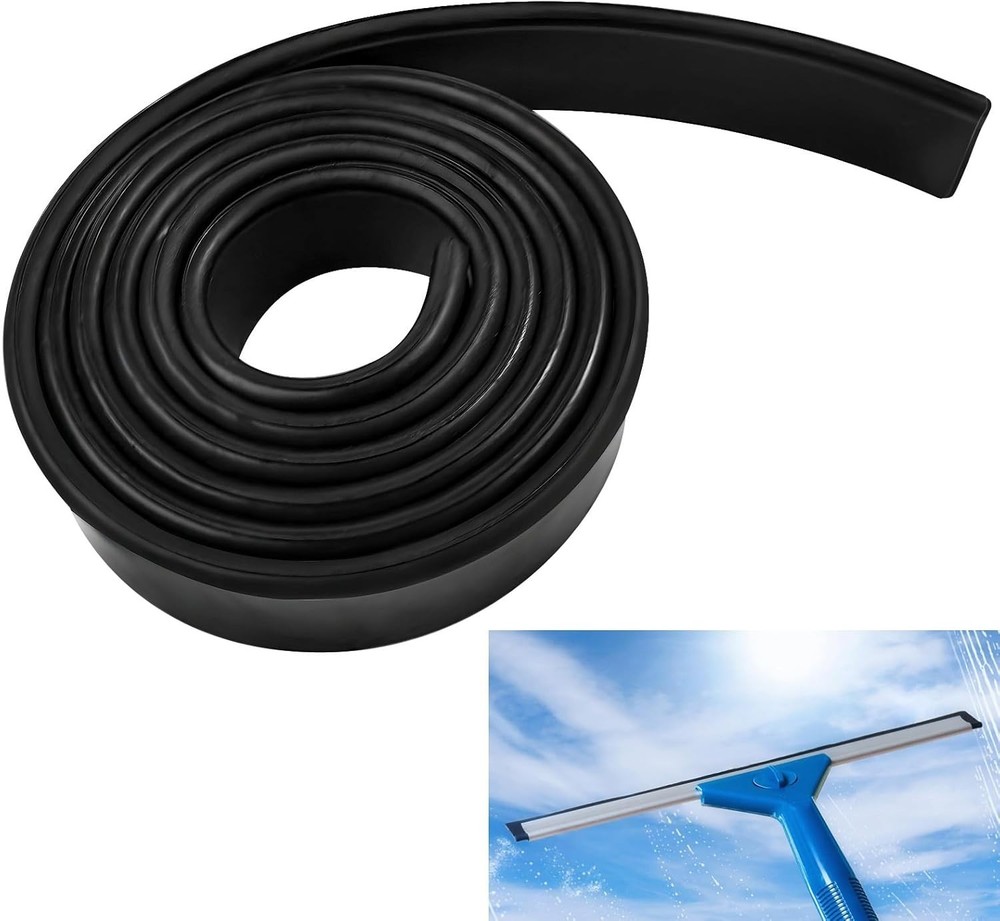 Premium Silicone Squeegee Rubber Replacement – 41In Roll | Versatile Squeegee Bl