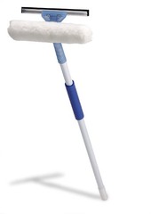 Ettore 15060 Window Wand Squeegee & Washer Scrubber Combo 10 in. (Pack of 6)