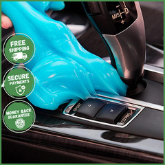 CAR CLEANING DETAILING PUTTY GEL Sticky Dust Remover Universal Interior Cleaner