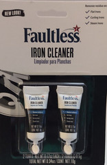 Faultless Iron Cleaner Removes Residue On Flat Irons, Curling Irons, Steam Irons