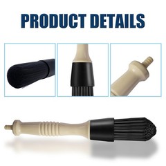 Flow-Thru Parts Washer Brush Wear Resistant Parts Cleaning Brush Parts Flow T…