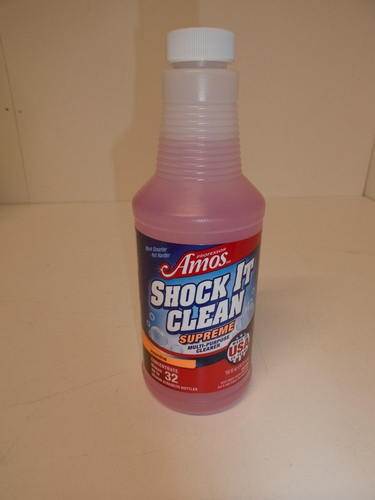 Professor Amos Shock It Clean Supreme Cleaner 16 oz Concentrate Jasmine
