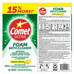 3 Comet Foam Bath Cleaner Spray Lemon Fresh 22 0z Each