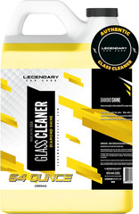 Legendary Glass Cleaner 64oz (Half Gal.) – Auto Window Cleaner Spray for Car Win