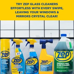 Zep Ammonia Free Glass Cleaner Concentrate- ZU1052 – Commercial Strength