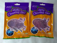 2 packs AOO Jelly Gel Cleaning Car Interior Magic Keyboard Dust Slime Grape