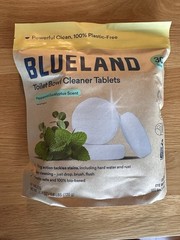 Blueland Toilet Bowl Cleaner Tablets Peppermint Eucalyptus 30 Plastic-Free